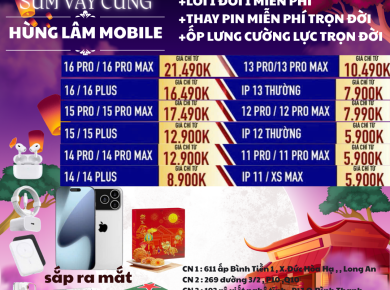 shop smartphone Bình Tiền Long An